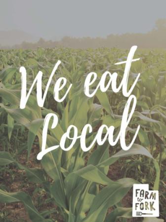 We eat local